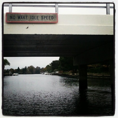 The canals/waterways off of King's Bay are all idle speed, to protect the manatees that live there. 